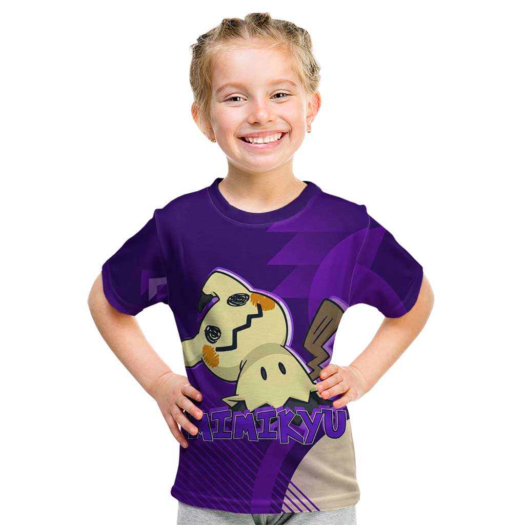 Mimikyu Poké Kid T Shirt Spooky Scribble Shadow Style