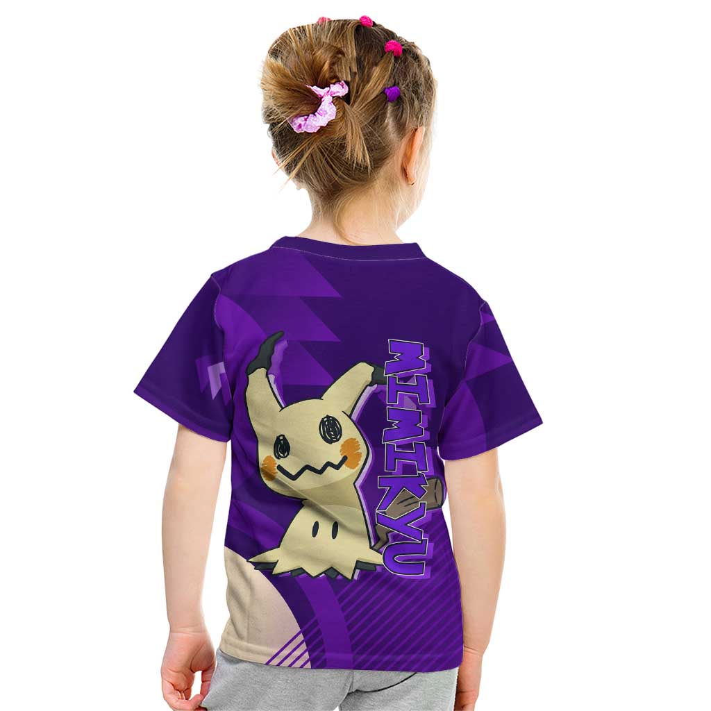 Mimikyu Poké Kid T Shirt Spooky Scribble Shadow Style
