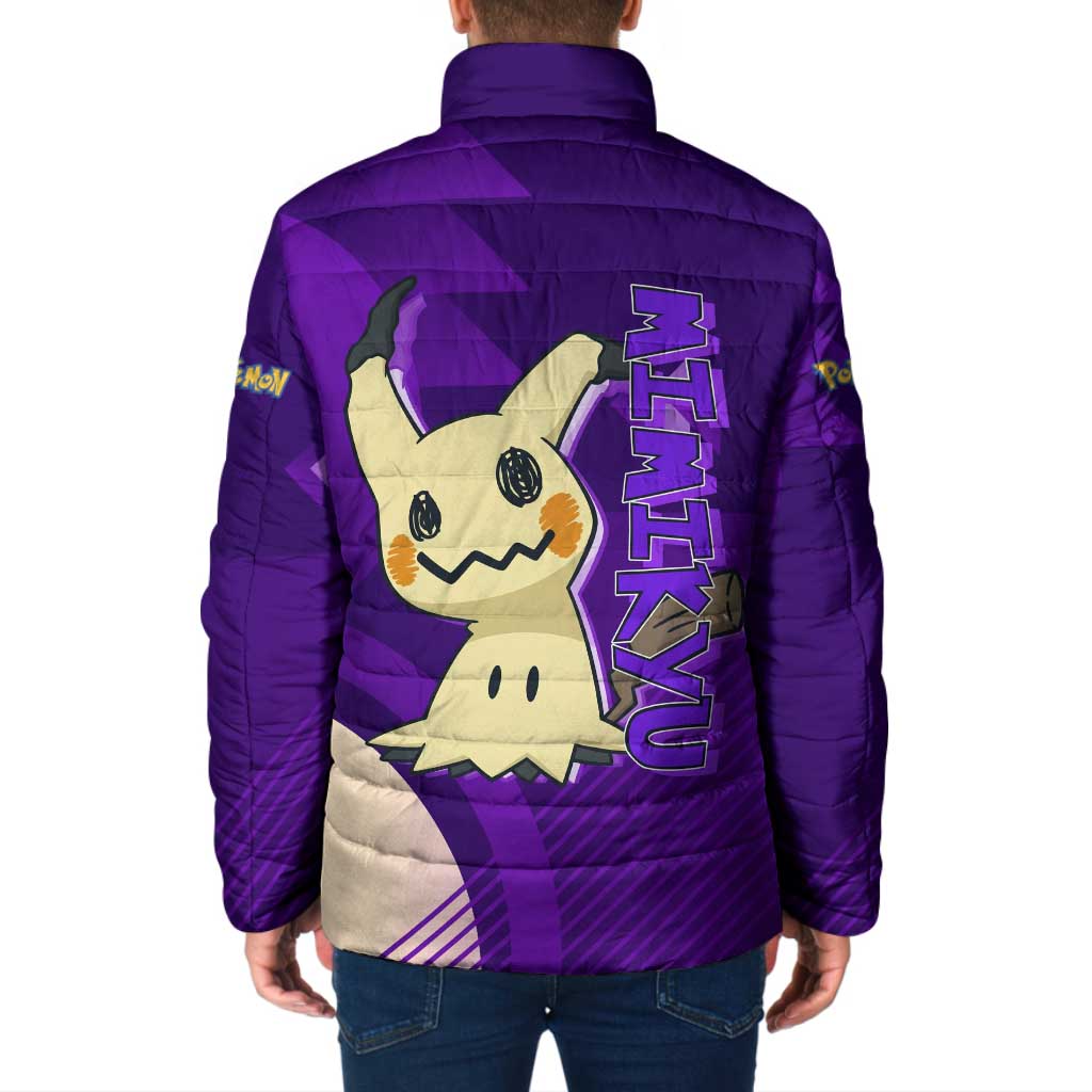 Mimikyu Poké Padded Jacket Spooky Scribble Shadow Style