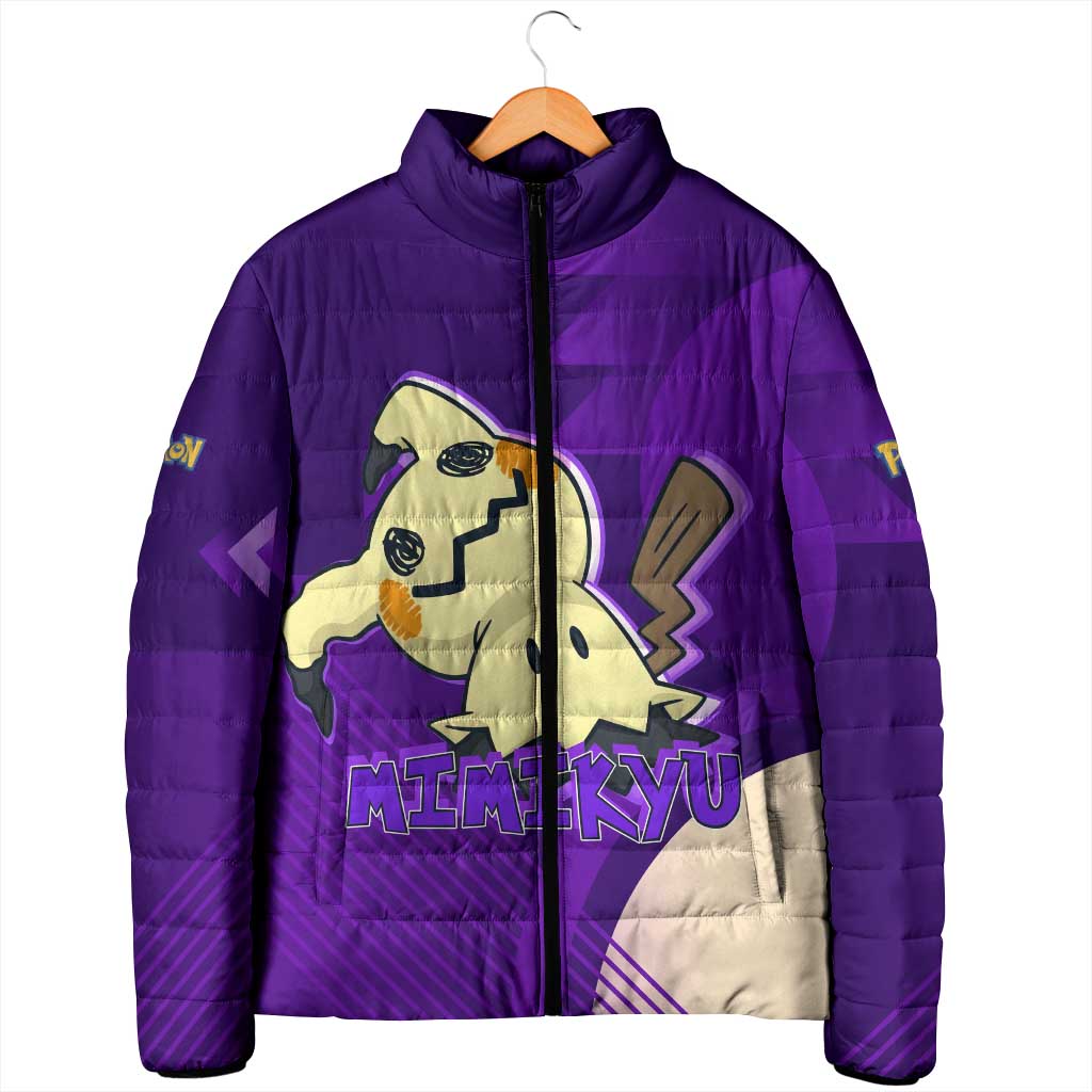 Mimikyu Poké Padded Jacket Spooky Scribble Shadow Style