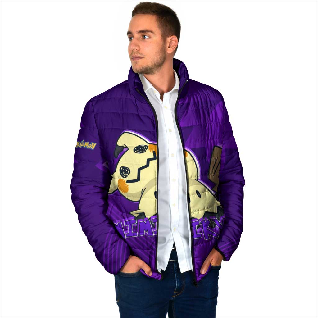 Mimikyu Poké Padded Jacket Spooky Scribble Shadow Style