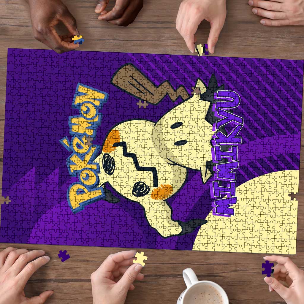 Mimikyu Poké Puzzle Spooky Scribble Shadow Style