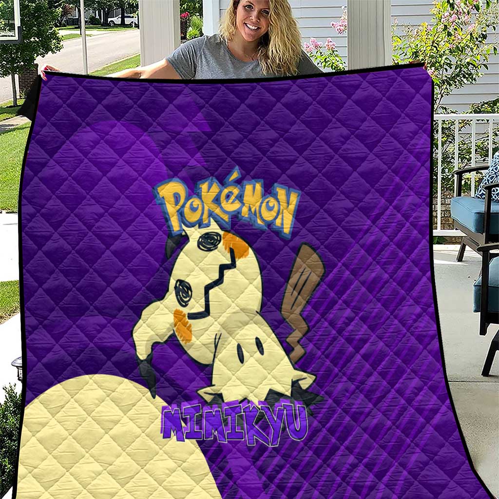 Mimikyu Poké Quilt Spooky Scribble Shadow Style