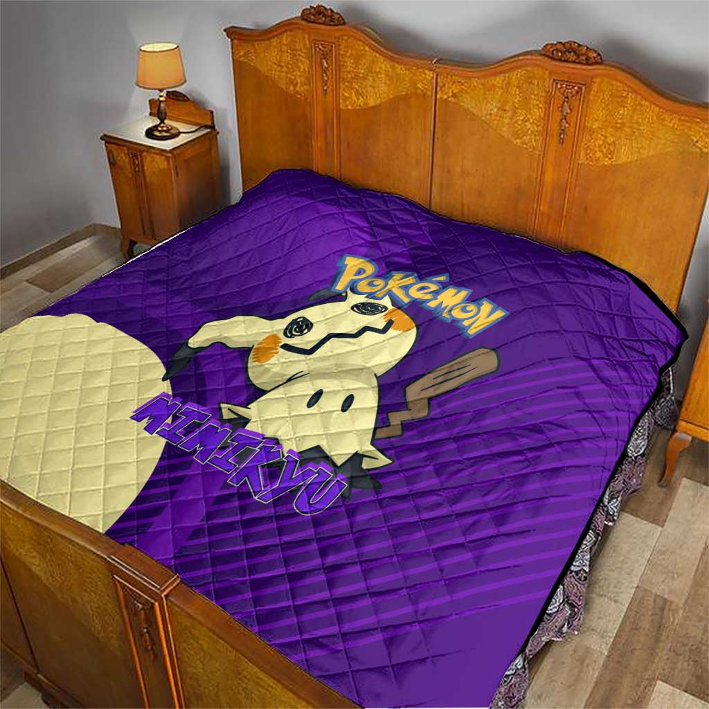 Mimikyu Poké Quilt Spooky Scribble Shadow Style