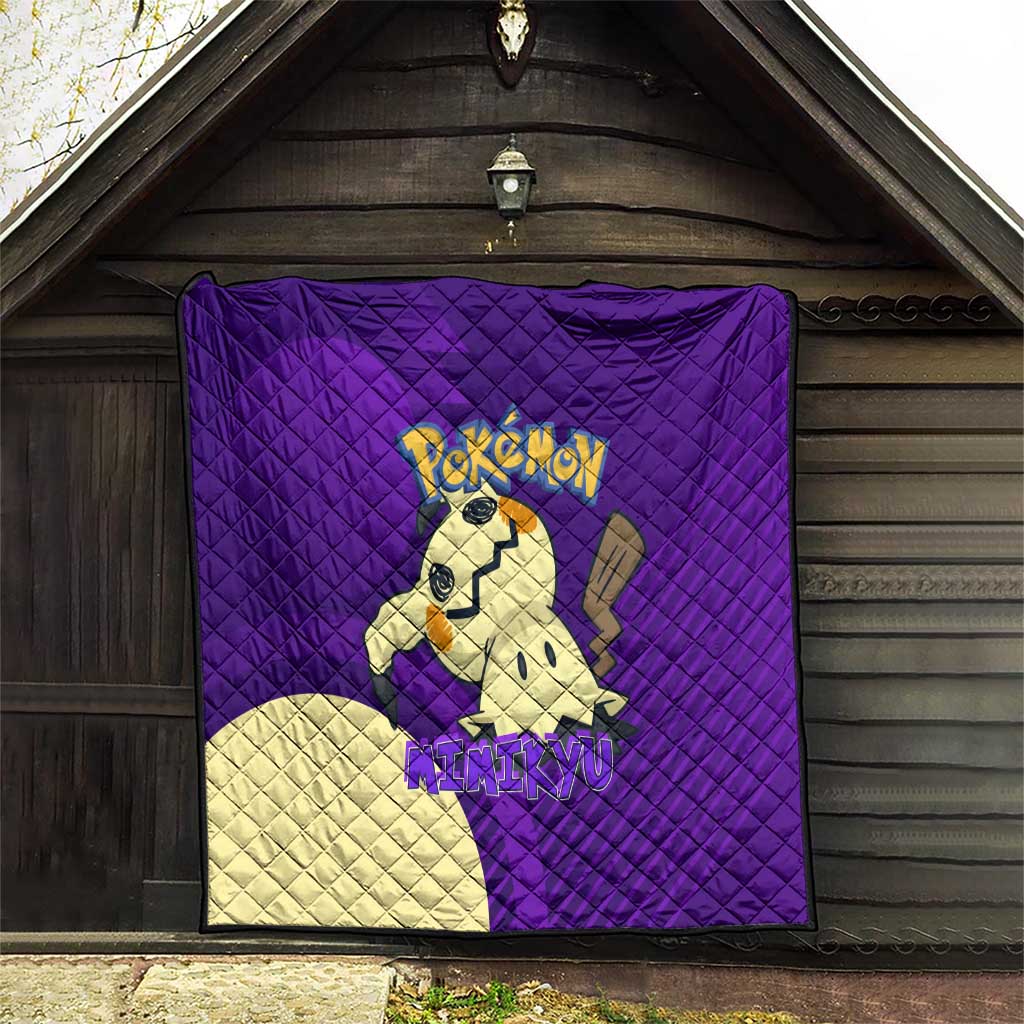 Mimikyu Poké Quilt Spooky Scribble Shadow Style
