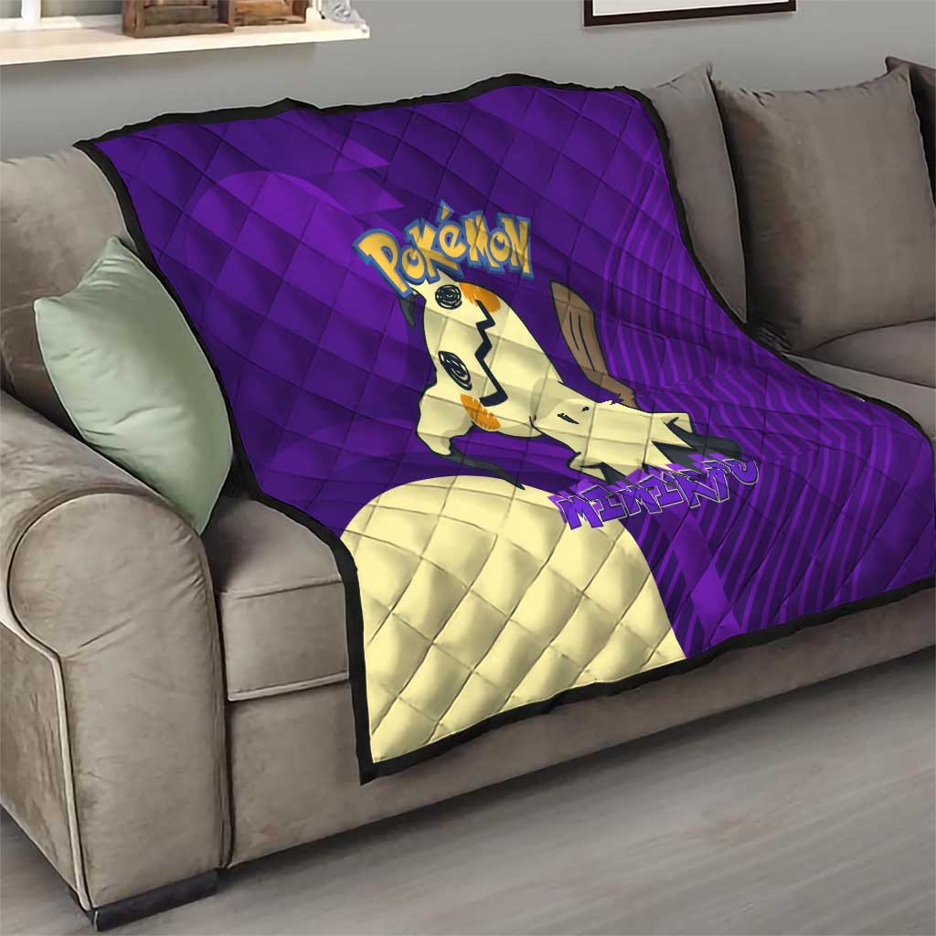 Mimikyu Poké Quilt Spooky Scribble Shadow Style