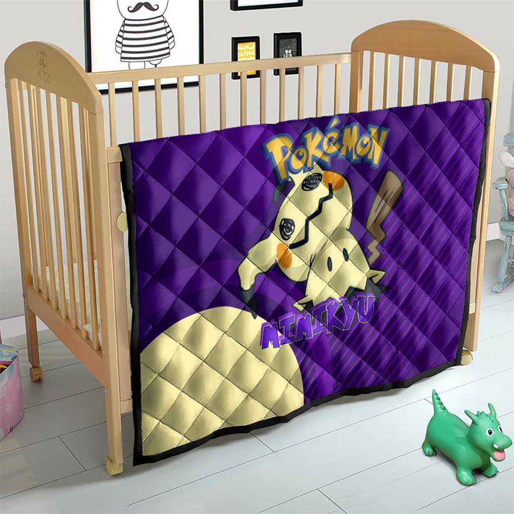 Mimikyu Poké Quilt Spooky Scribble Shadow Style