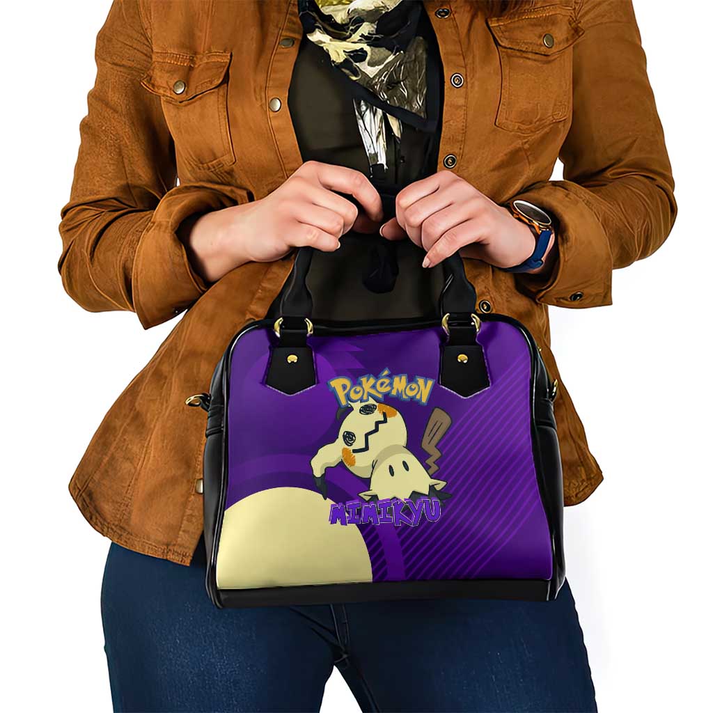 Mimikyu Poké Shoulder Handbag Spooky Scribble Shadow Style