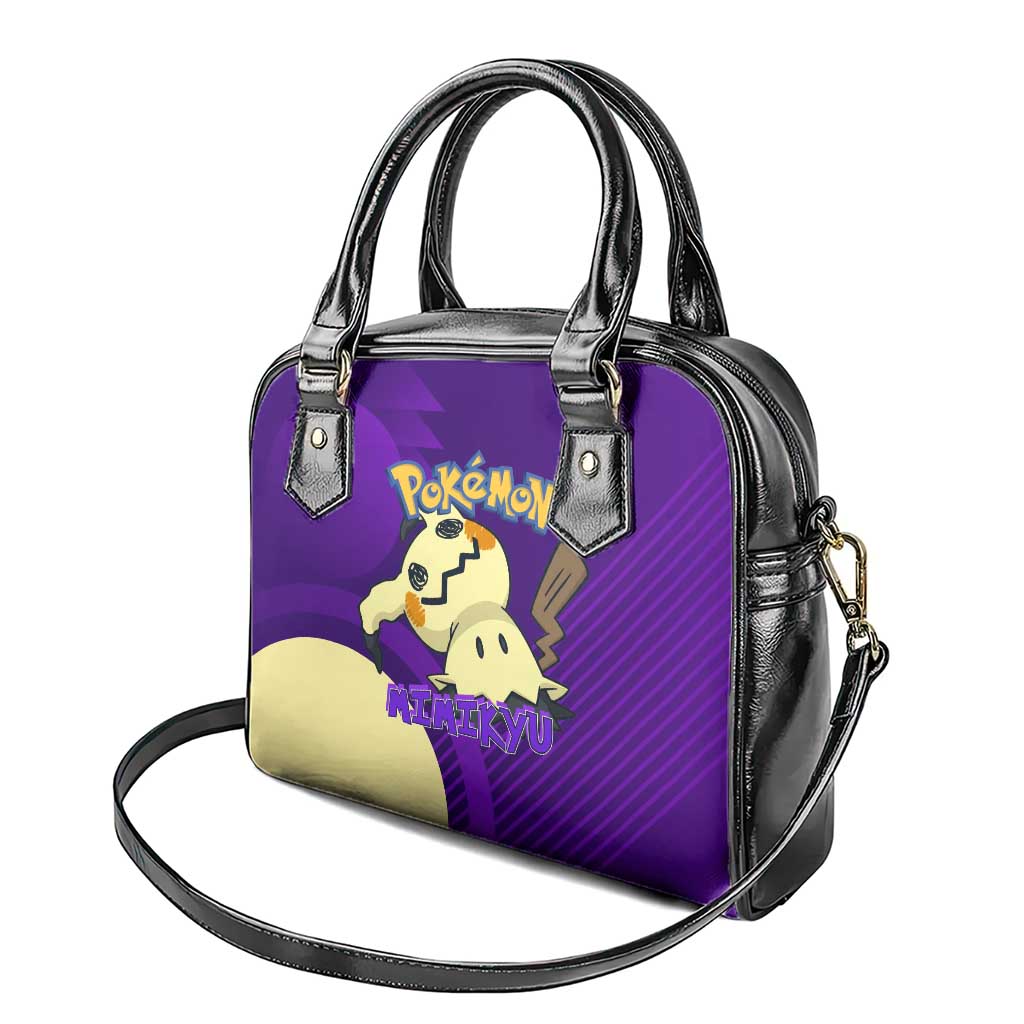 Mimikyu Poké Shoulder Handbag Spooky Scribble Shadow Style