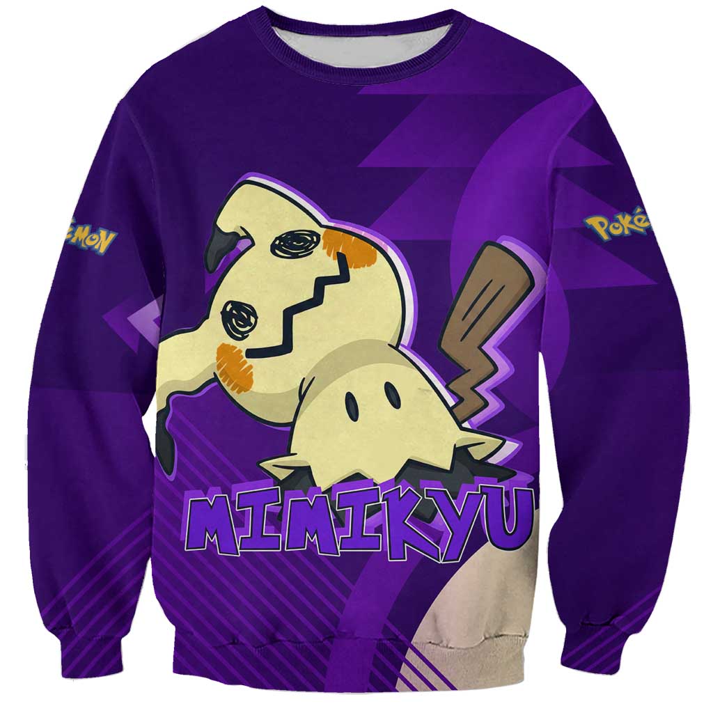 Mimikyu Poké Sweatshirt Spooky Scribble Shadow Style