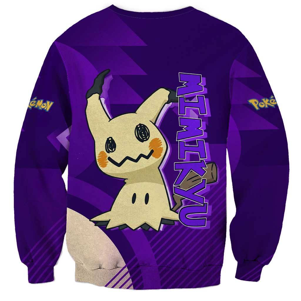 Mimikyu Poké Sweatshirt Spooky Scribble Shadow Style