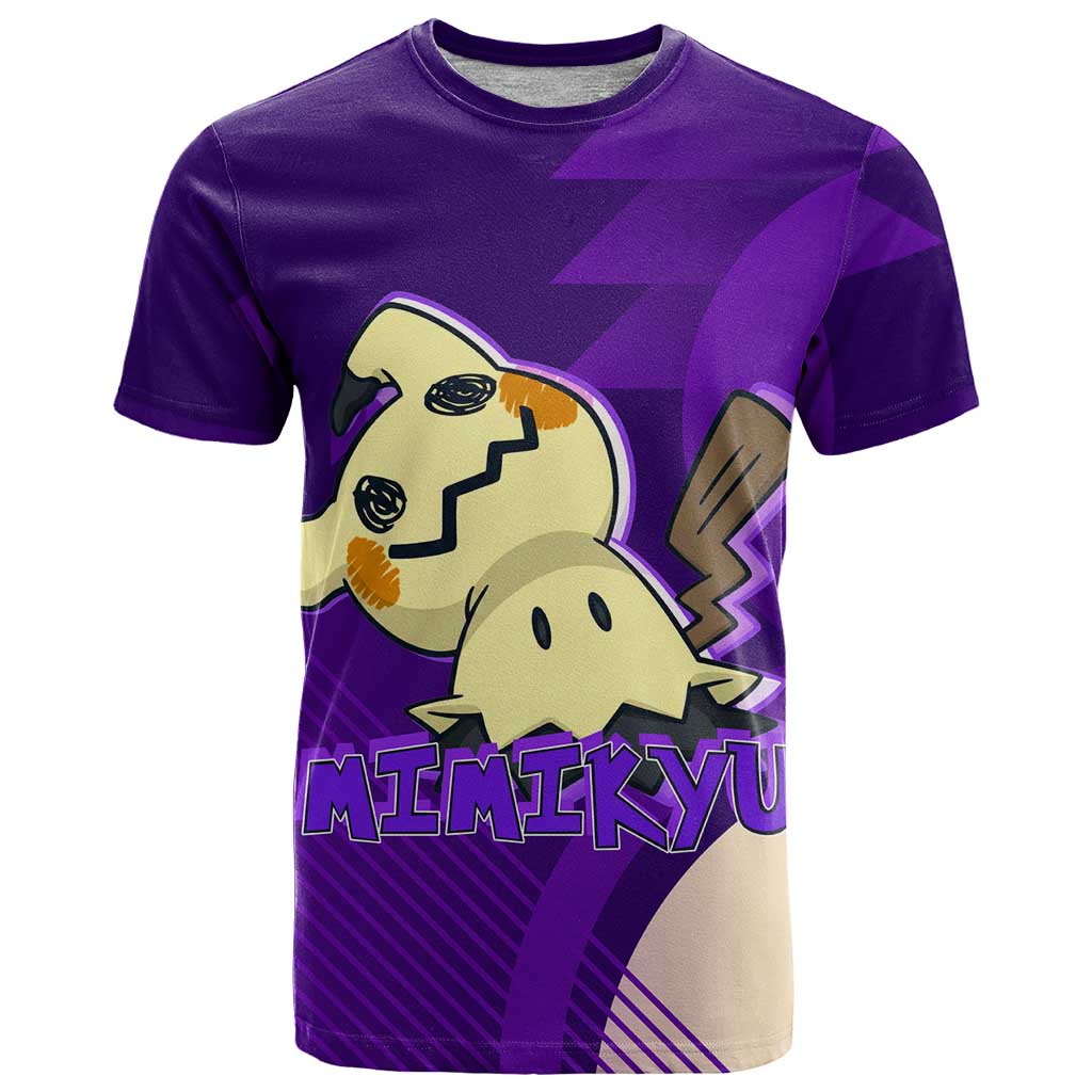 Mimikyu Poké T Shirt Spooky Scribble Shadow Style