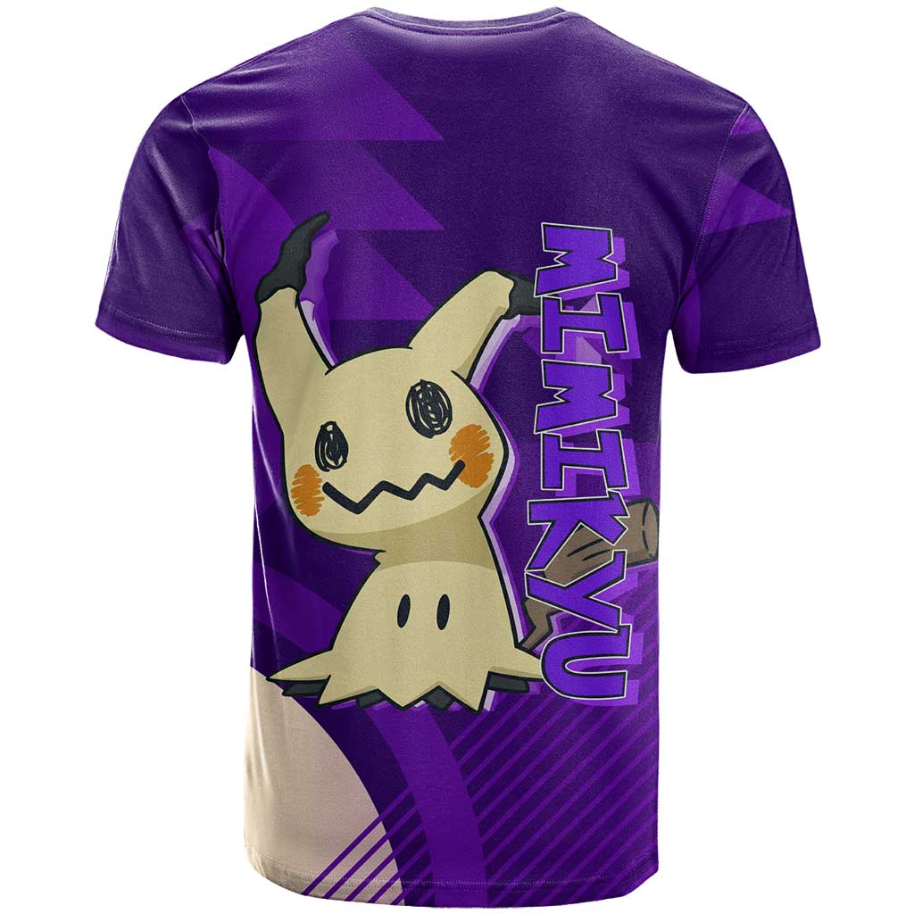 Mimikyu Poké T Shirt Spooky Scribble Shadow Style