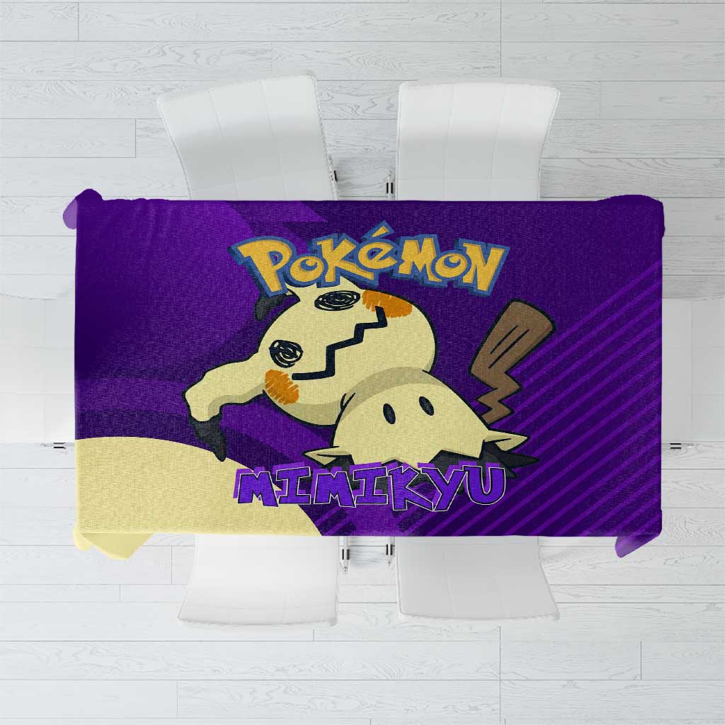 Mimikyu Poké Tablecloth Spooky Scribble Shadow Style