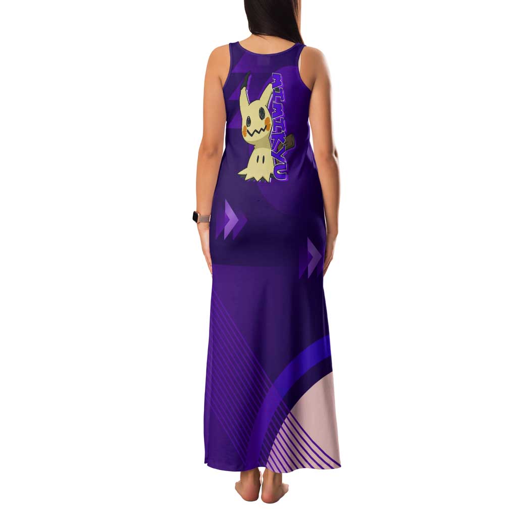 Mimikyu Poké Tank Maxi Dress Spooky Scribble Shadow Style