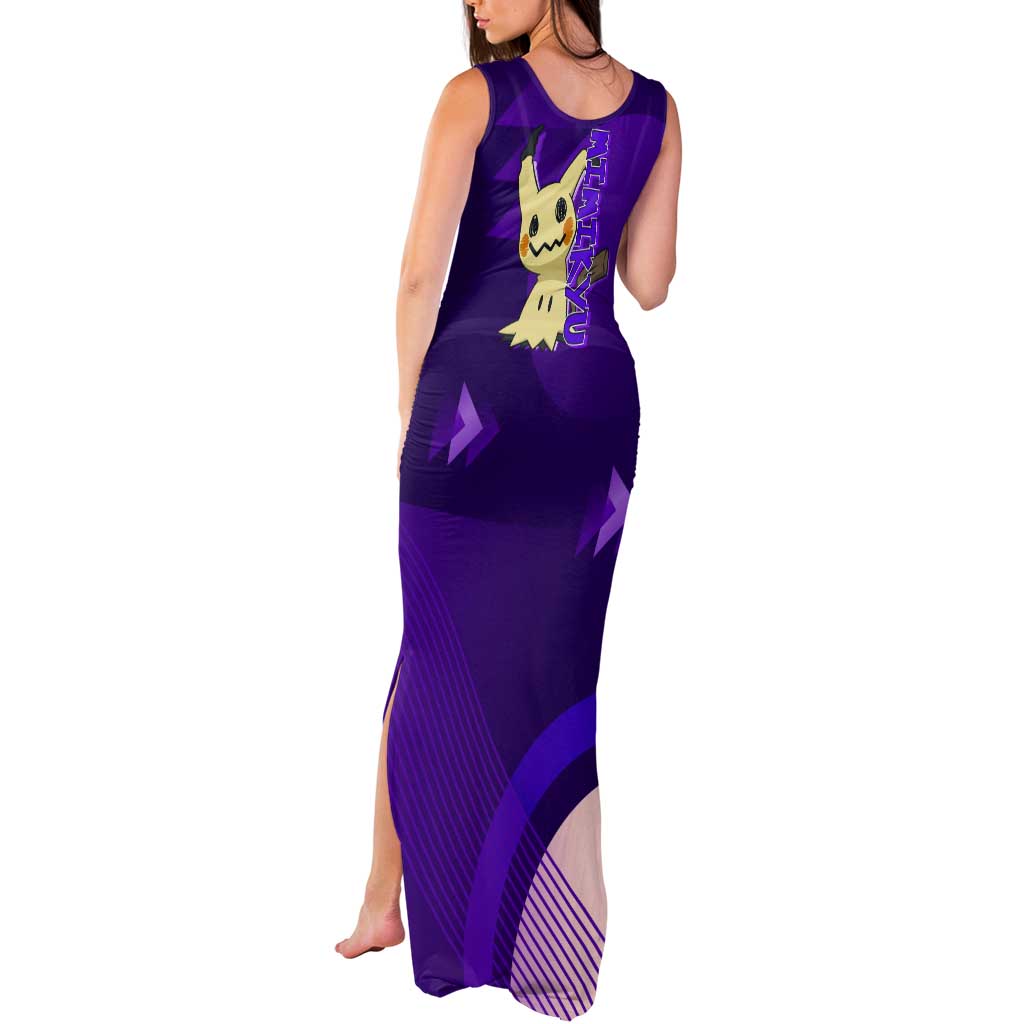 Mimikyu Poké Tank Maxi Dress Spooky Scribble Shadow Style