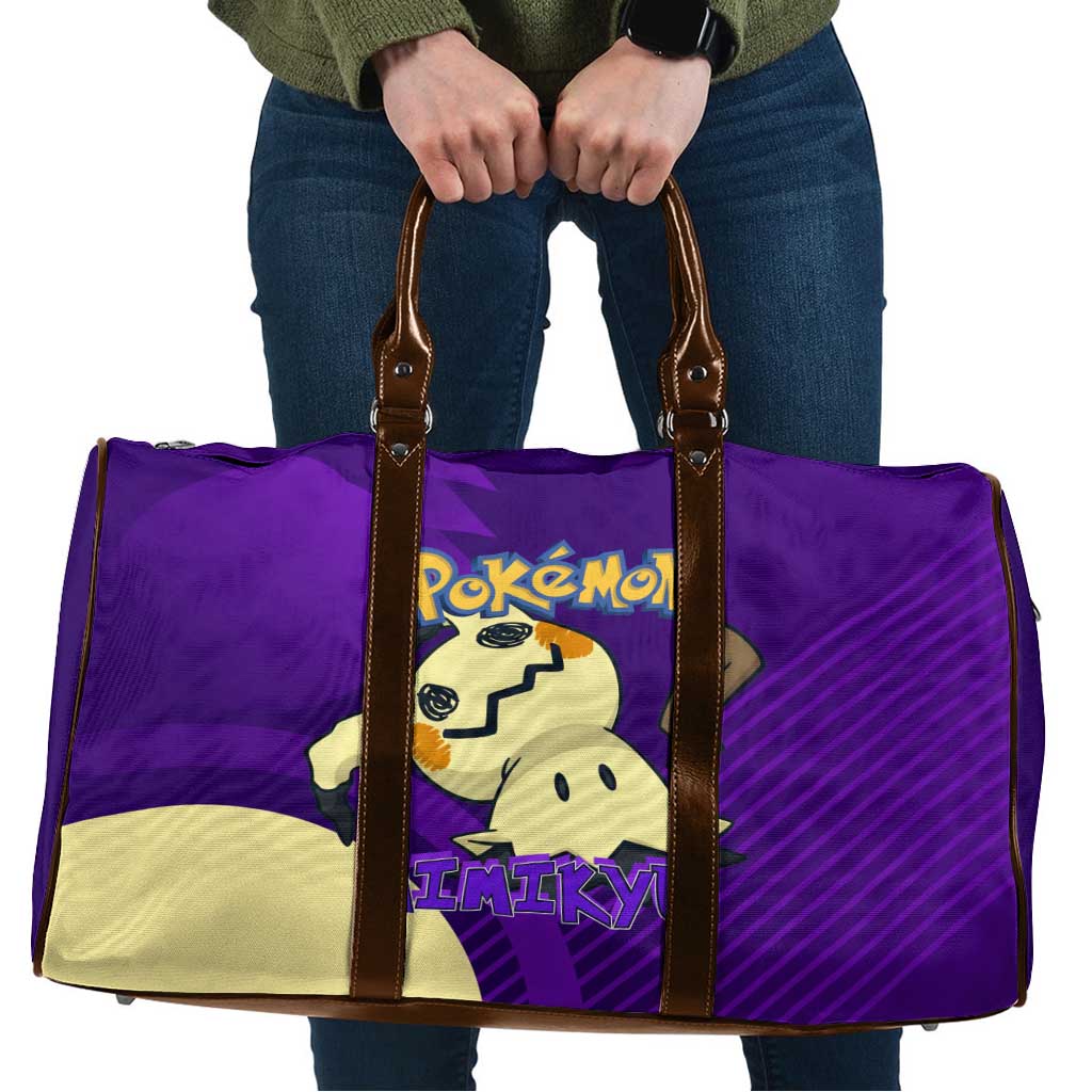 Mimikyu Poké Travel Bag Spooky Scribble Shadow Style