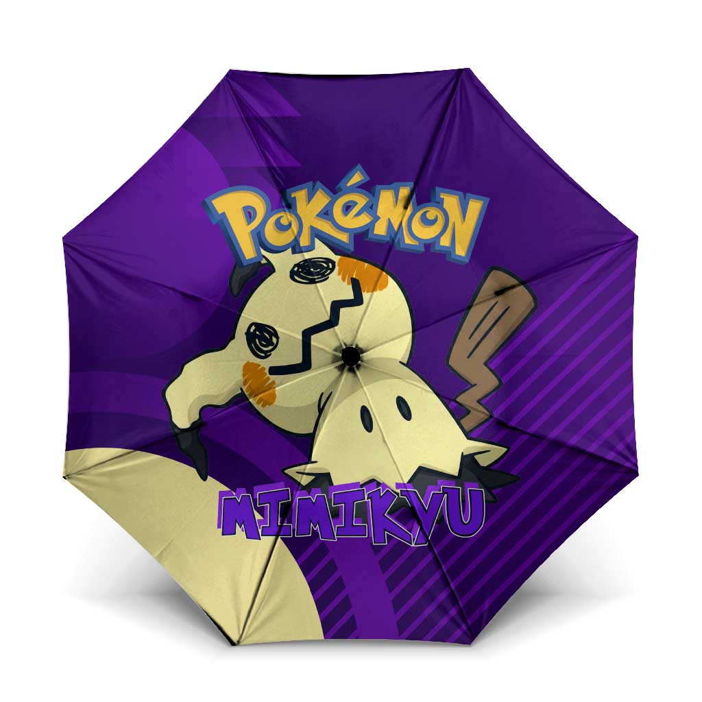 Mimikyu Poké Umbrella Spooky Scribble Shadow Style