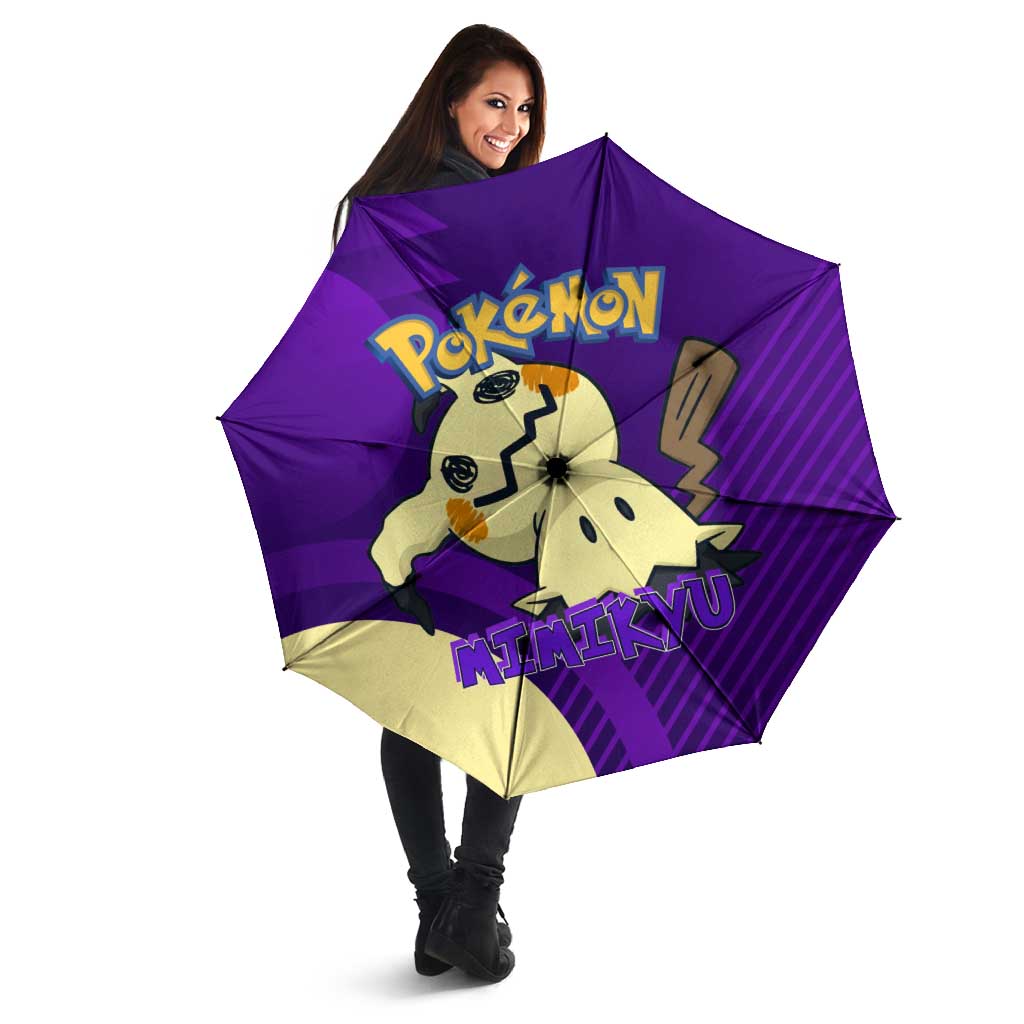 Mimikyu Poké Umbrella Spooky Scribble Shadow Style