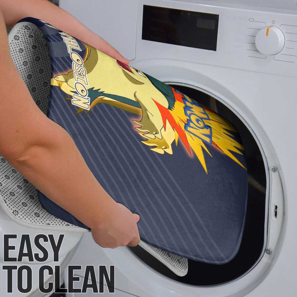 Typhlosion Poké Bathroom Set Fierce Flame Burst Vector Style