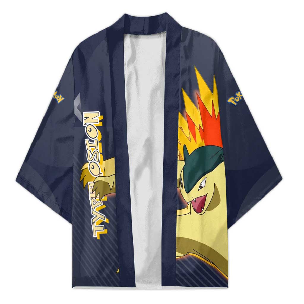 Typhlosion Poké Kimono Fierce Flame Burst Vector Style