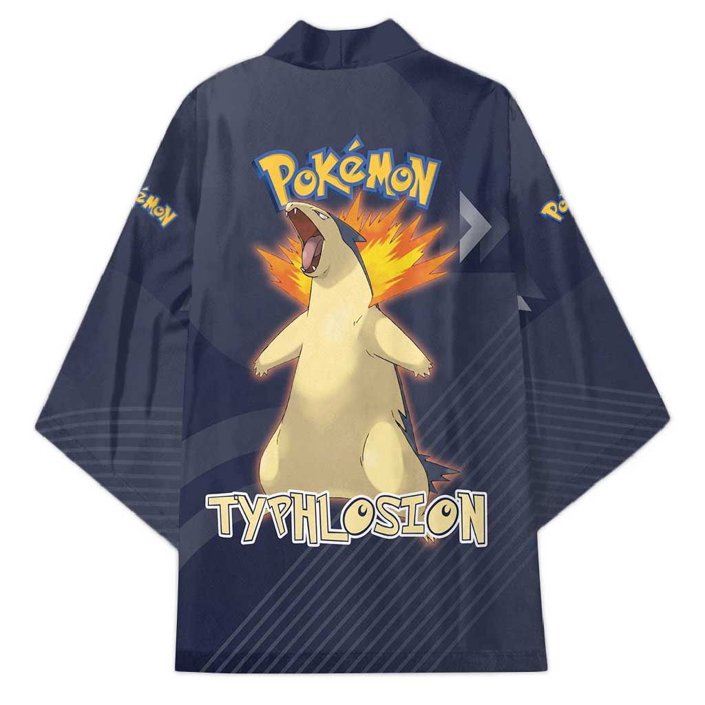Typhlosion Poké Kimono Fierce Flame Burst Vector Style