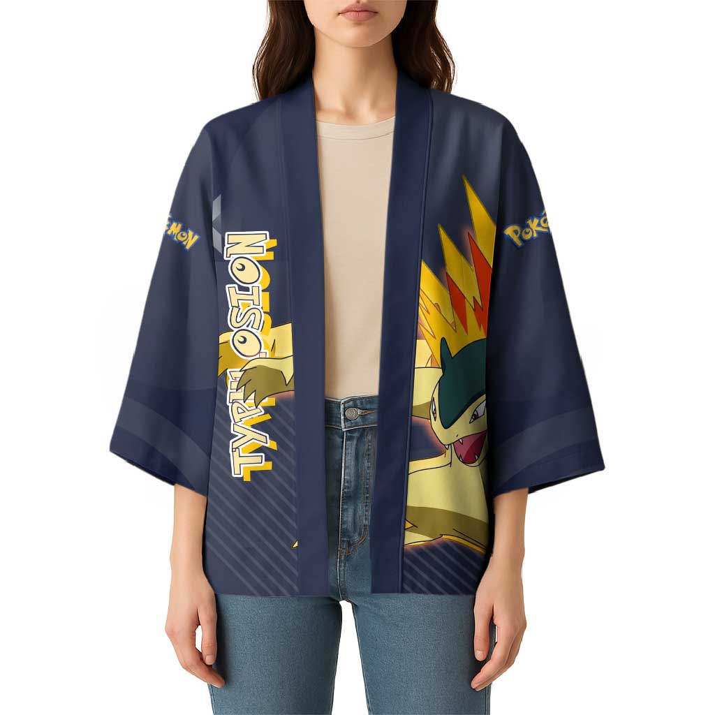 Typhlosion Poké Kimono Fierce Flame Burst Vector Style