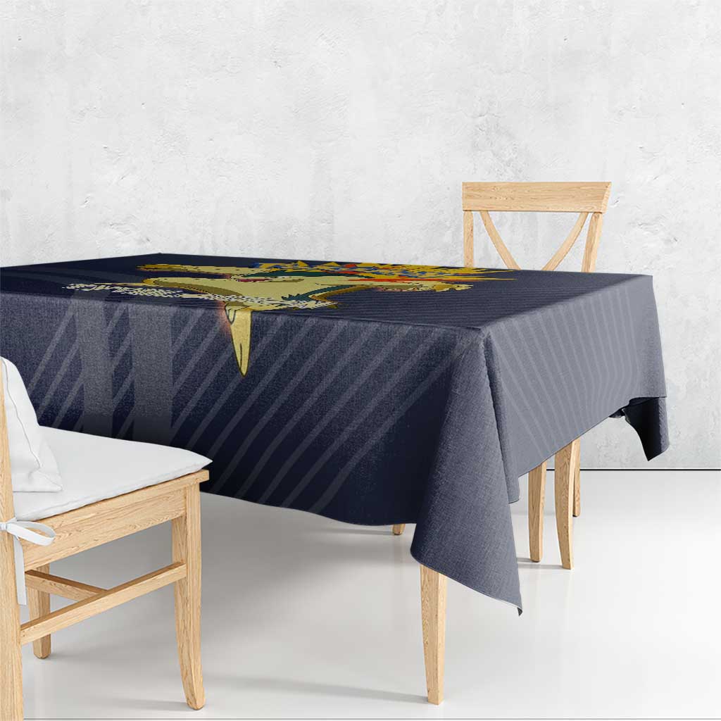 Typhlosion Poké Tablecloth Fierce Flame Burst Vector Style