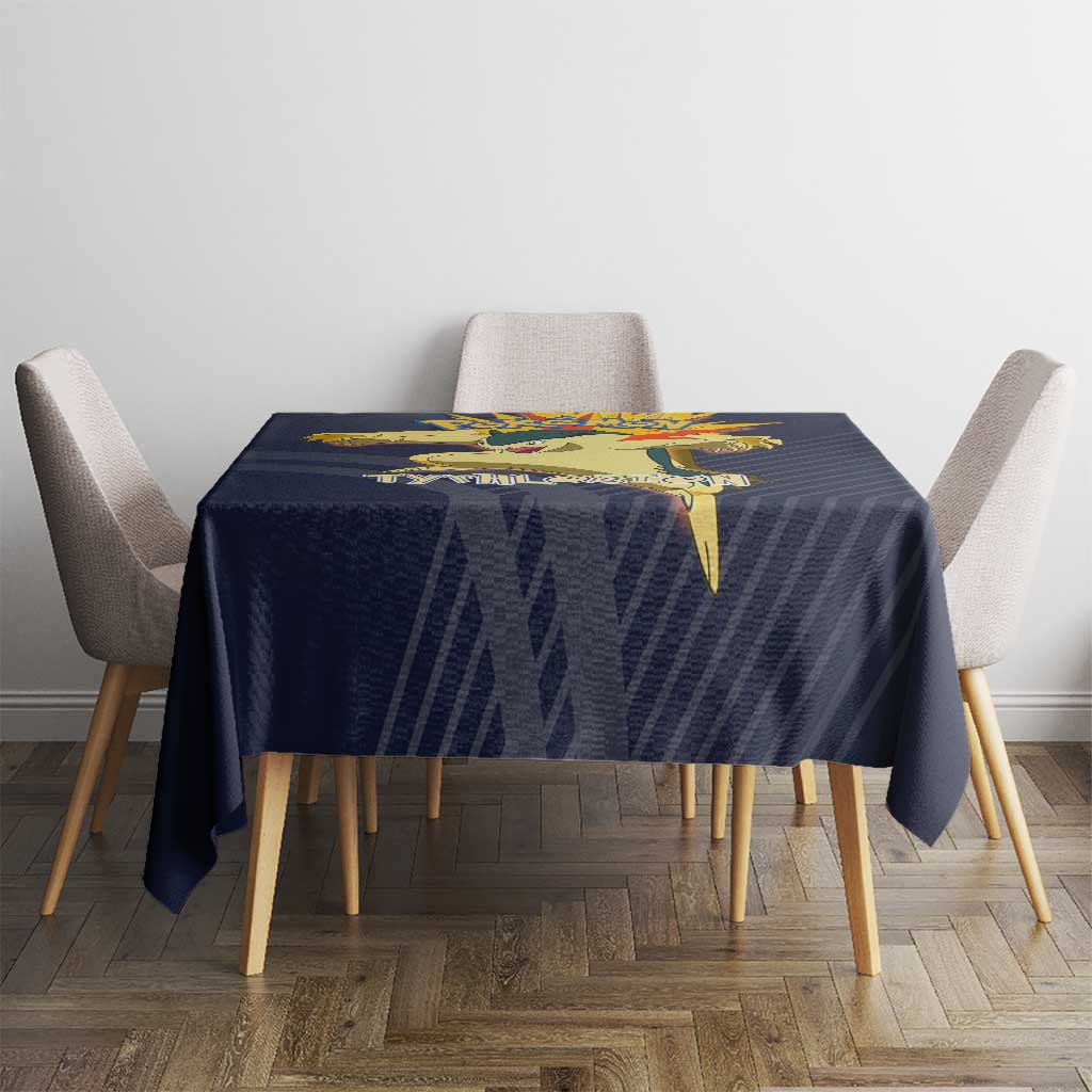 Typhlosion Poké Tablecloth Fierce Flame Burst Vector Style