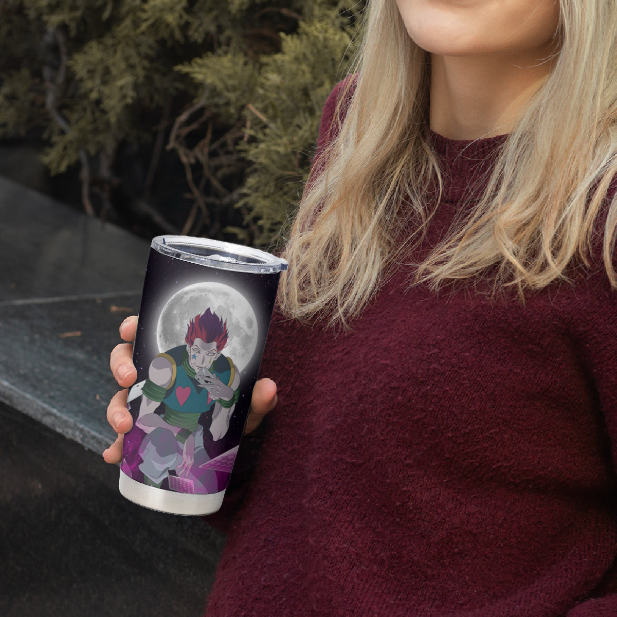 Hisoka Phantom Troupe - Anime Tumbler Cup