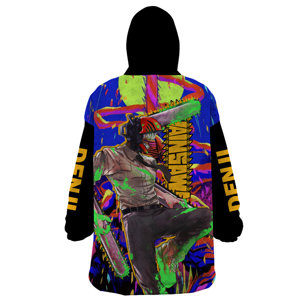 Denji Wearable Blanket Hoodie Chainsaw Man