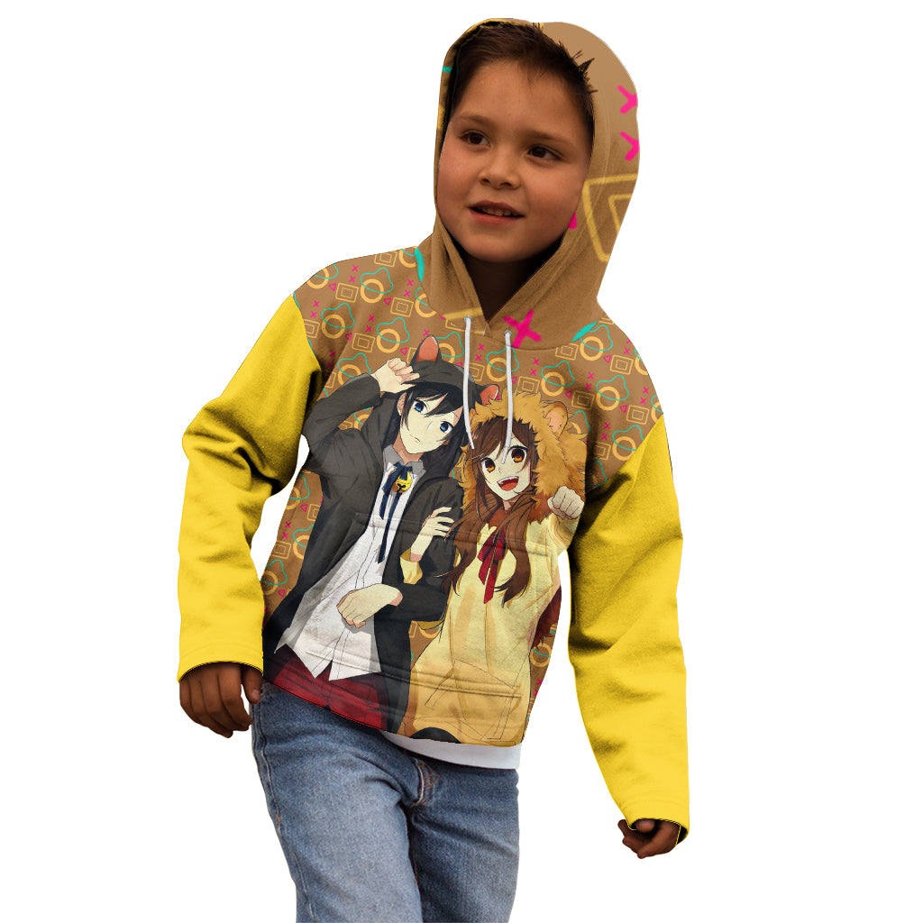 Horimiya Miyamura and Hori Kid Hoodie Horimiya