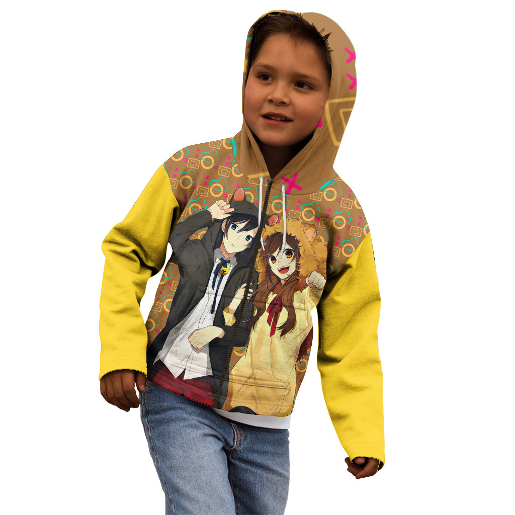 Horimiya Miyamura and Hori Kid Hoodie Horimiya