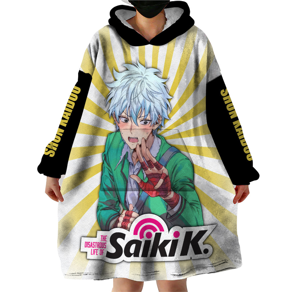 Shun Kaidou Wearable Blanket Hoodie Saiki K