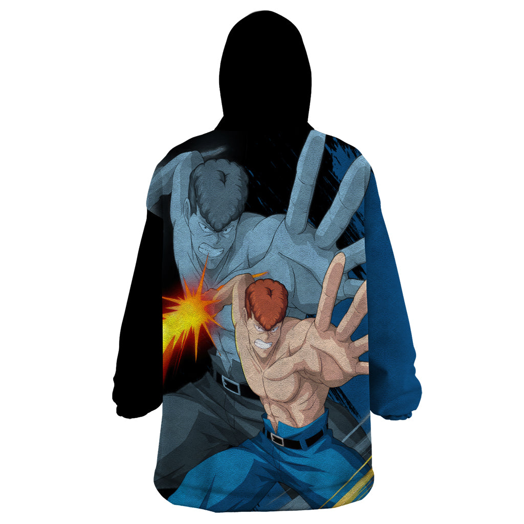 Kazuma Kuwabara Wearable Blanket Hoodie YuYu Hakusho