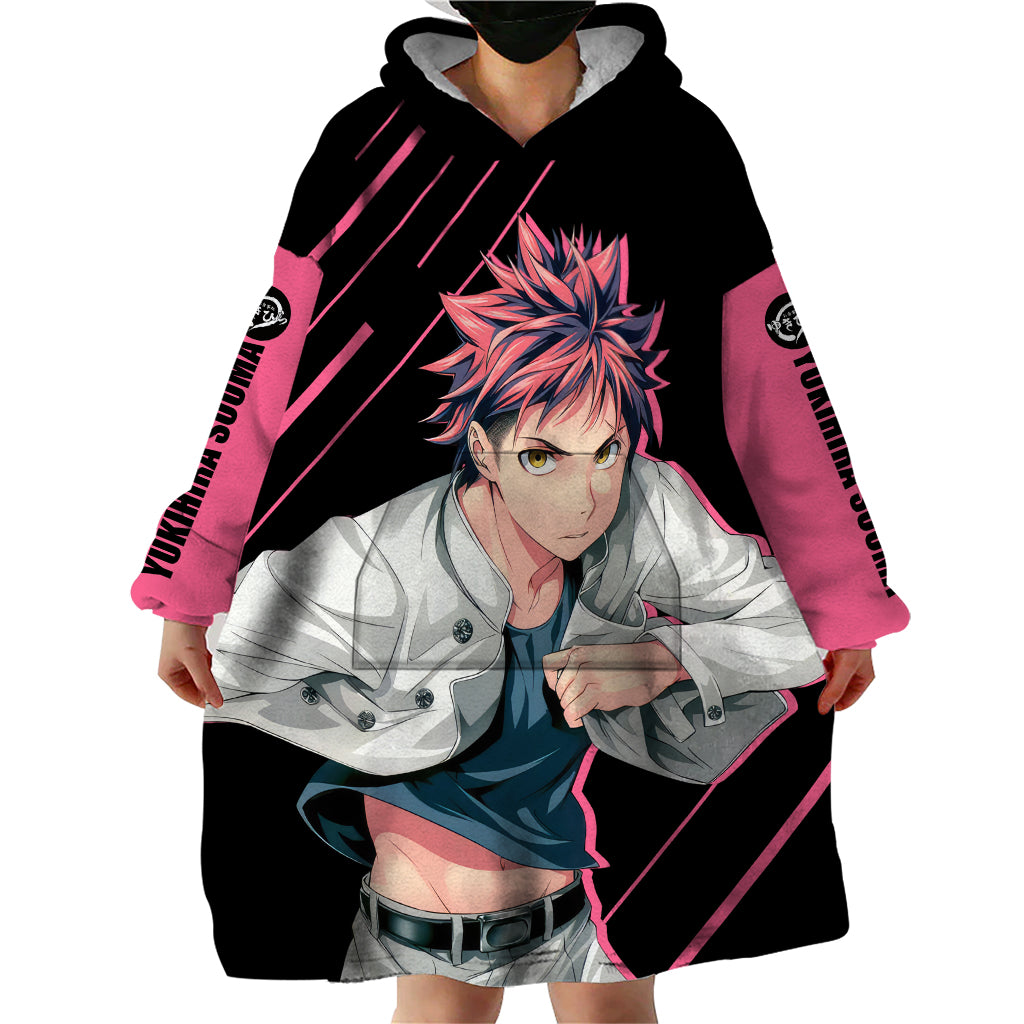 Yukihira Souma Wearable Blanket Hoodie Shokugeki no Souma