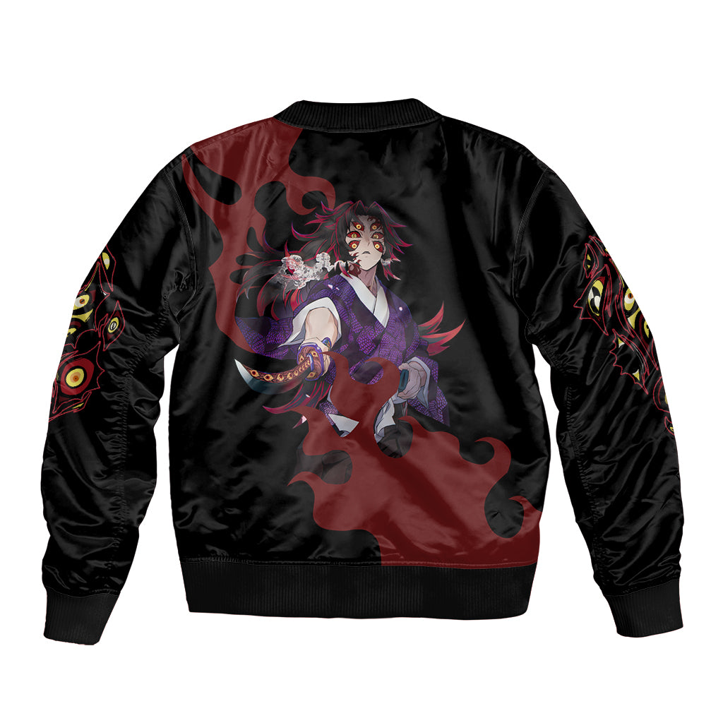 Kokushibou - Demon Slayer Bomber Jacket Anime Style