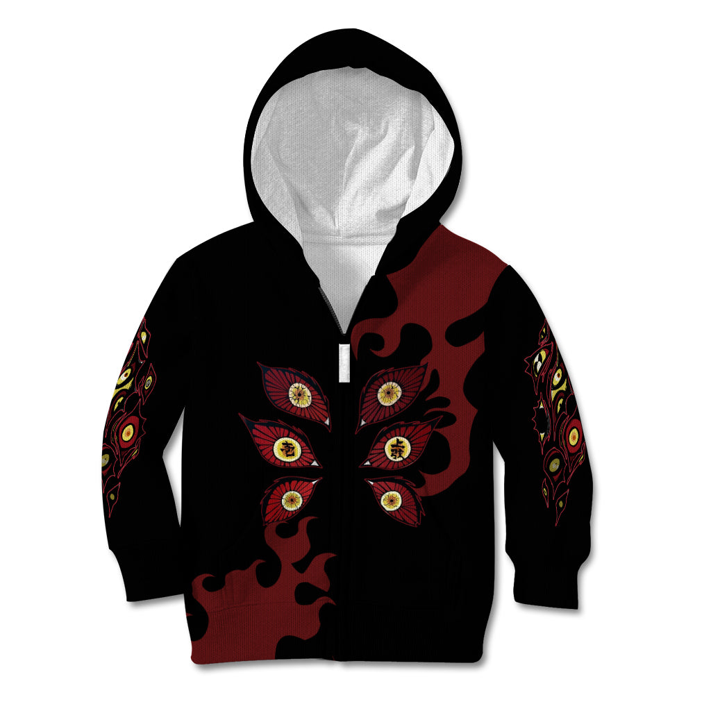 Kokushibou - Demon Slayer Kid Hoodie Anime Style