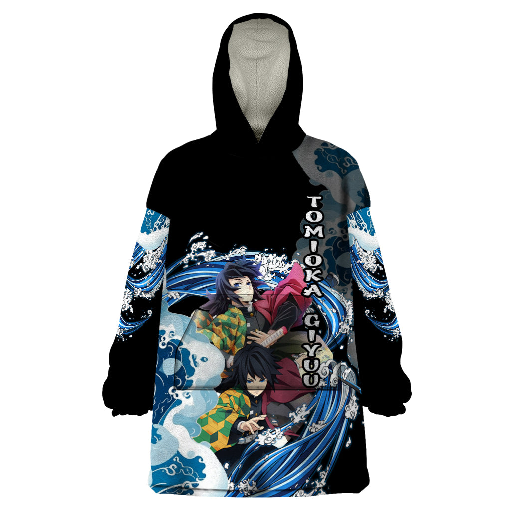 Tomioka Giyuu - Demon Slayer Wearable Blanket Hoodie Anime Japan Style