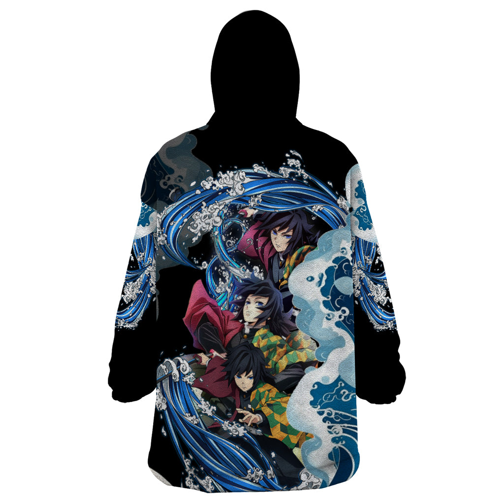 Tomioka Giyuu - Demon Slayer Wearable Blanket Hoodie Anime Japan Style