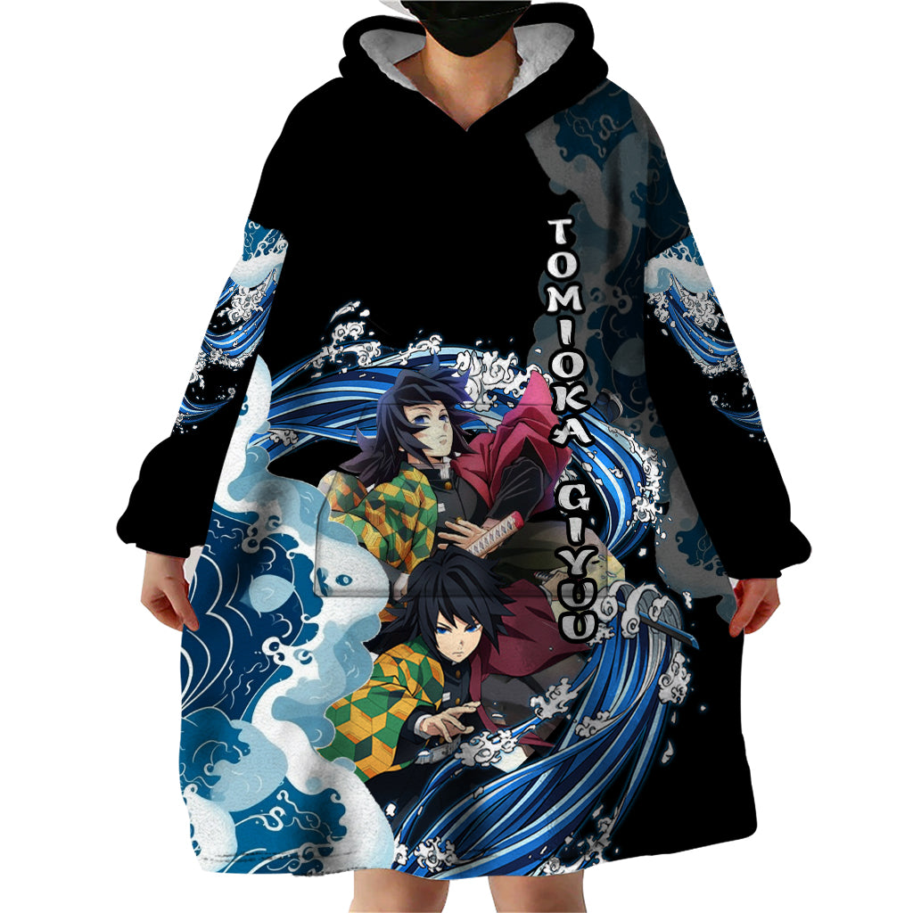 Tomioka Giyuu - Demon Slayer Wearable Blanket Hoodie Anime Japan Style