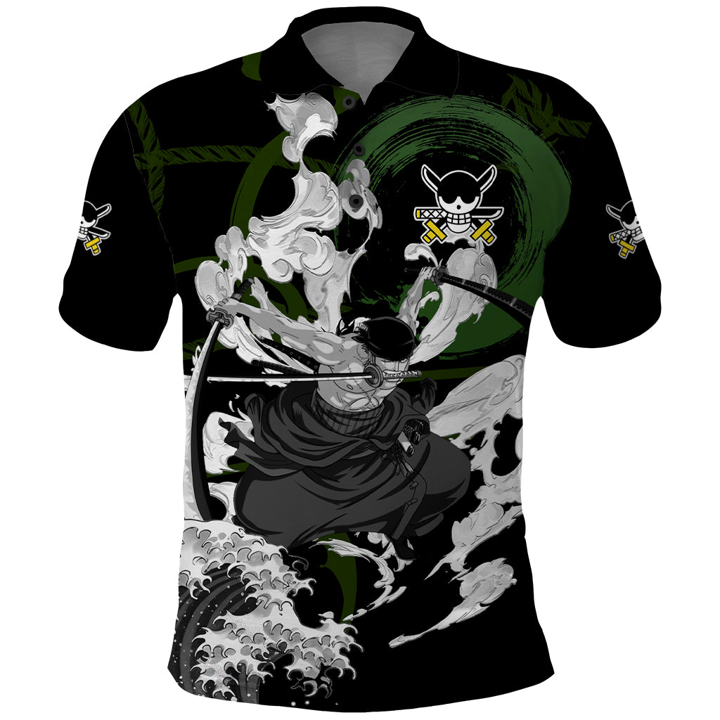 Zoronoa Zoro - One Piece Polo Shirt Anime Japan Style