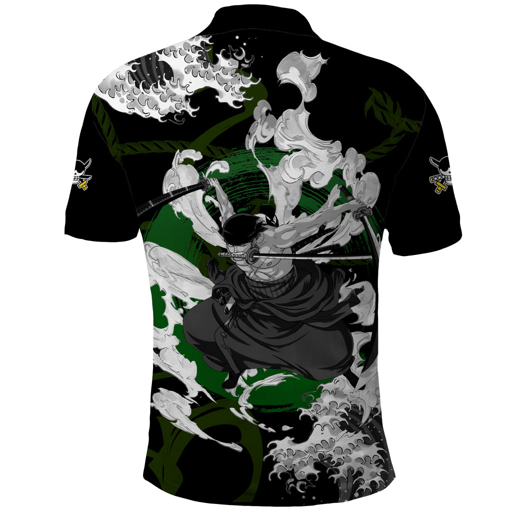 Zoronoa Zoro - One Piece Polo Shirt Anime Japan Style