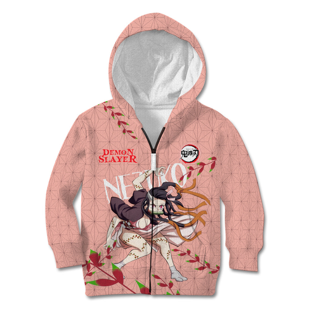 Demon Nezuko Kamado - Demon Slayer Kid Hoodie Anime Style