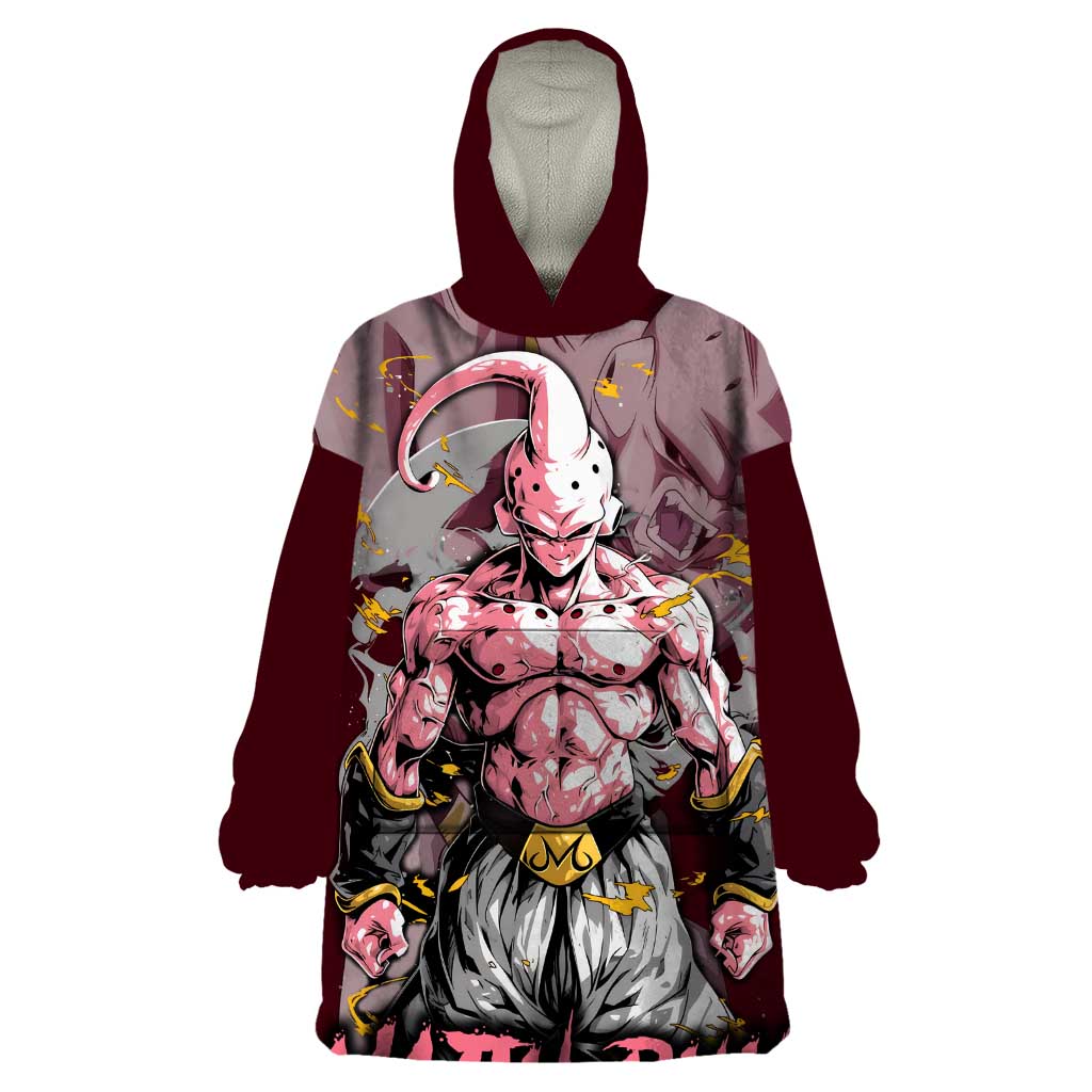 Majin Buu - Dragonball Wearable Blanket Hoodie Anime Style