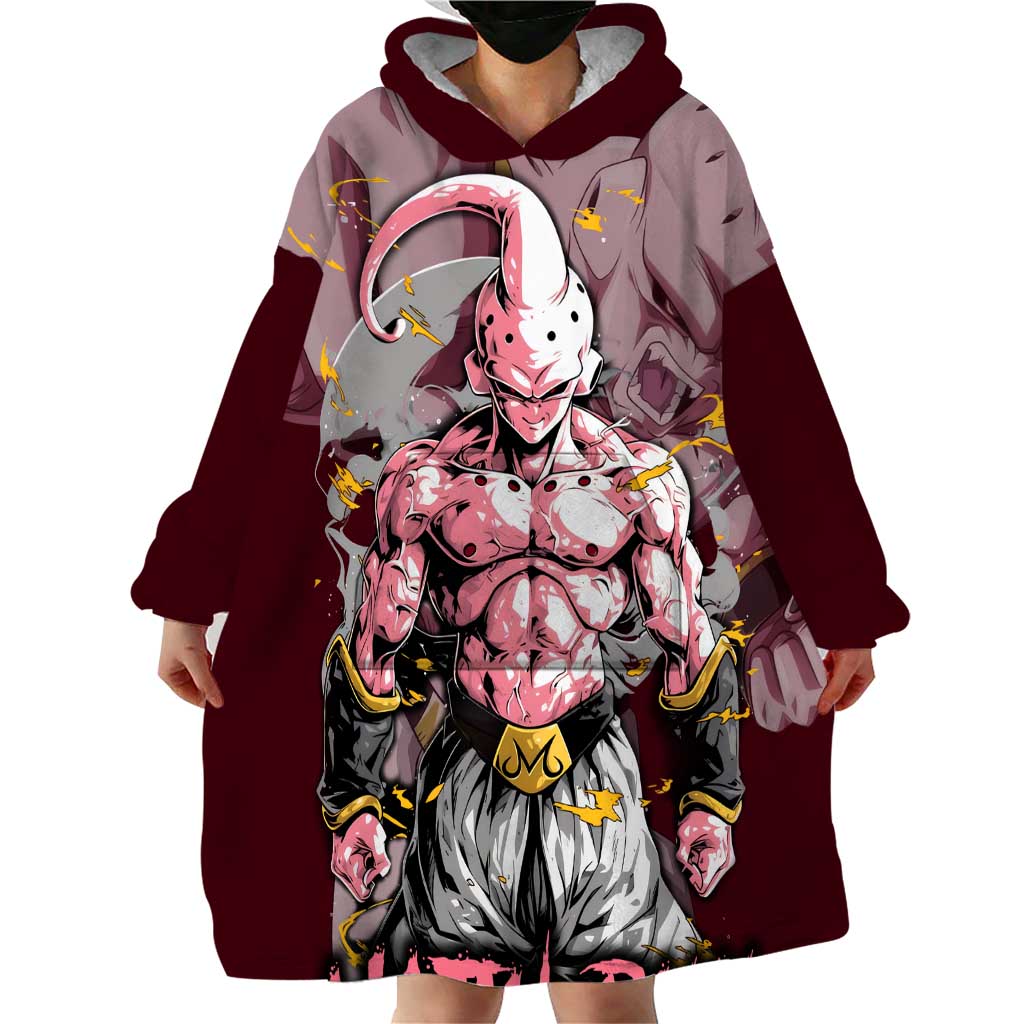 Majin Buu - Dragonball Wearable Blanket Hoodie Anime Style