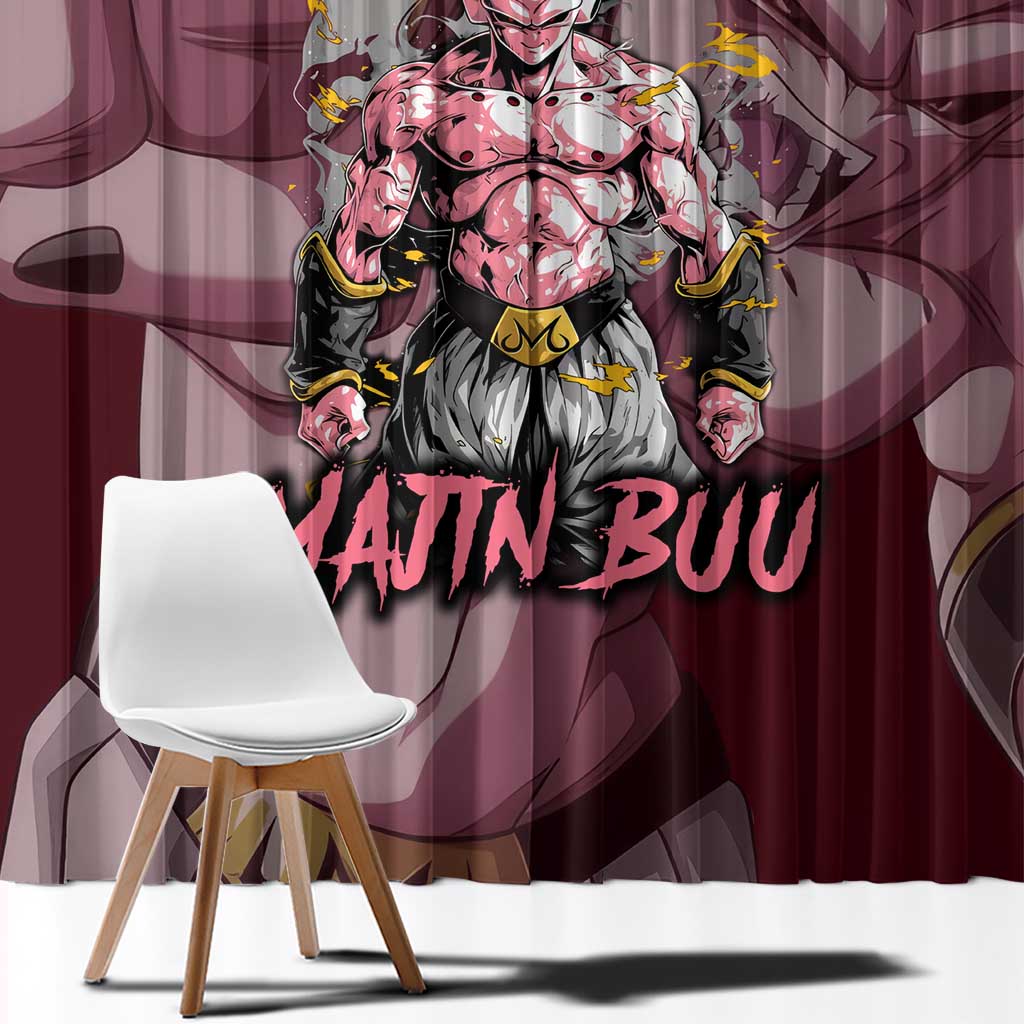 Majin Buu - Dragonball Window Curtain Anime Style