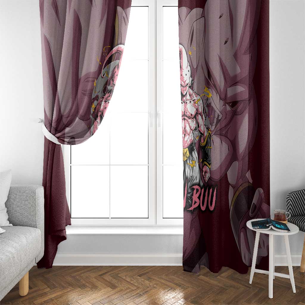 Majin Buu - Dragonball Window Curtain Anime Style