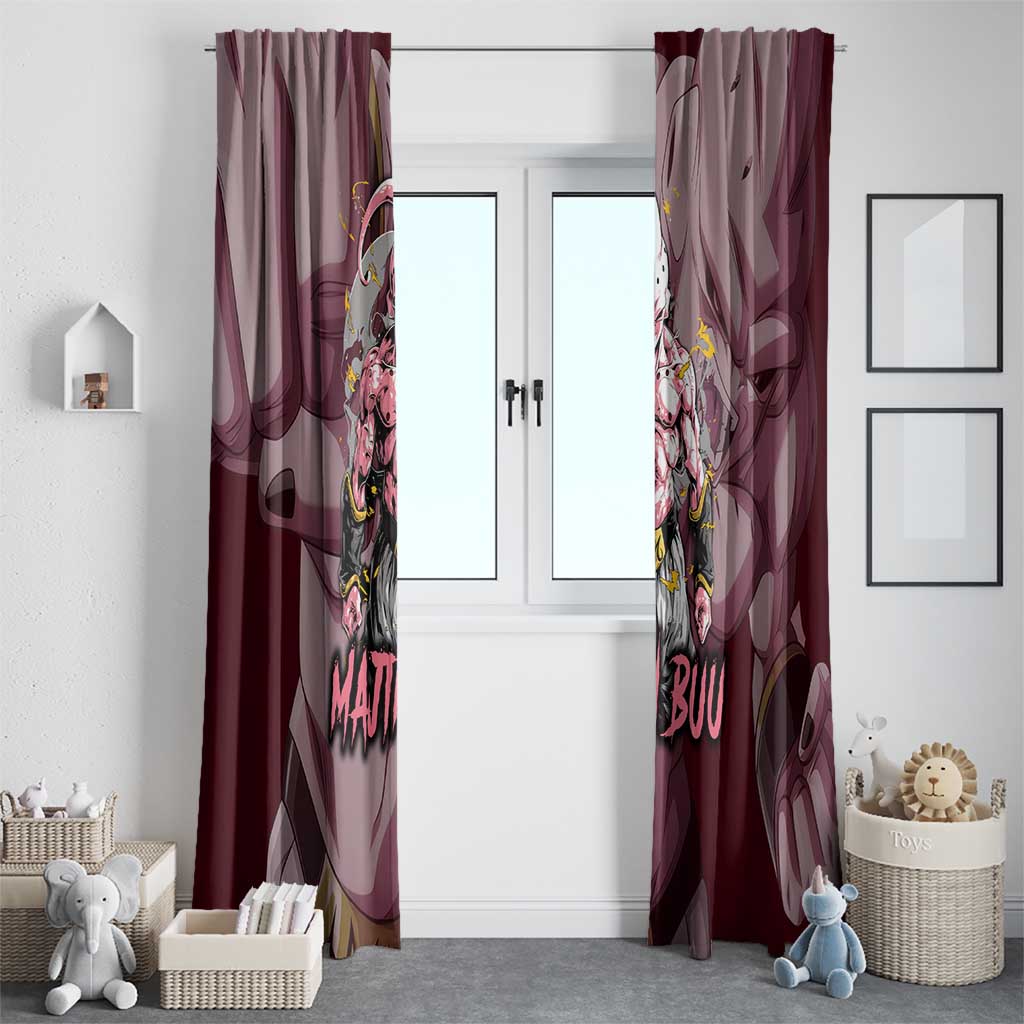 Majin Buu - Dragonball Window Curtain Anime Style
