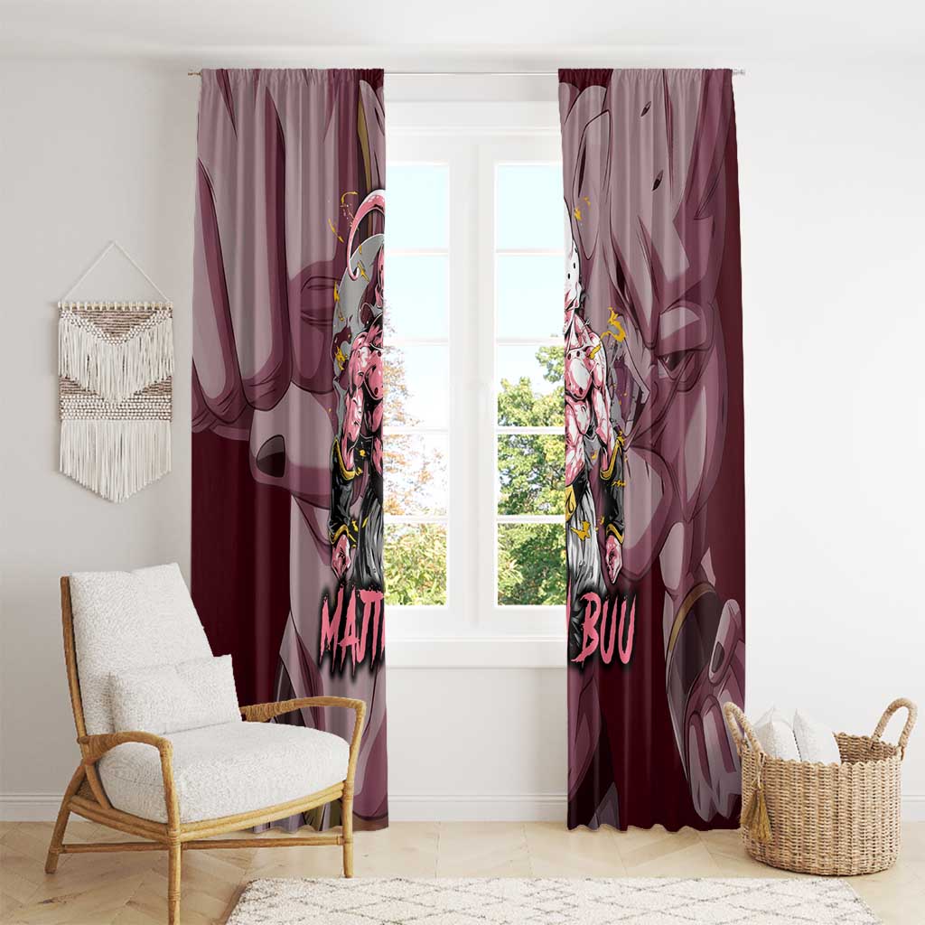 Majin Buu - Dragonball Window Curtain Anime Style
